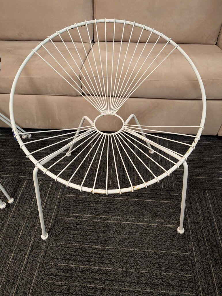 Mid Century Wrought Iron Chair