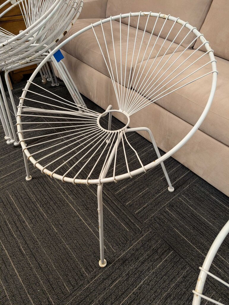 Mid Century Wrought Iron Chair