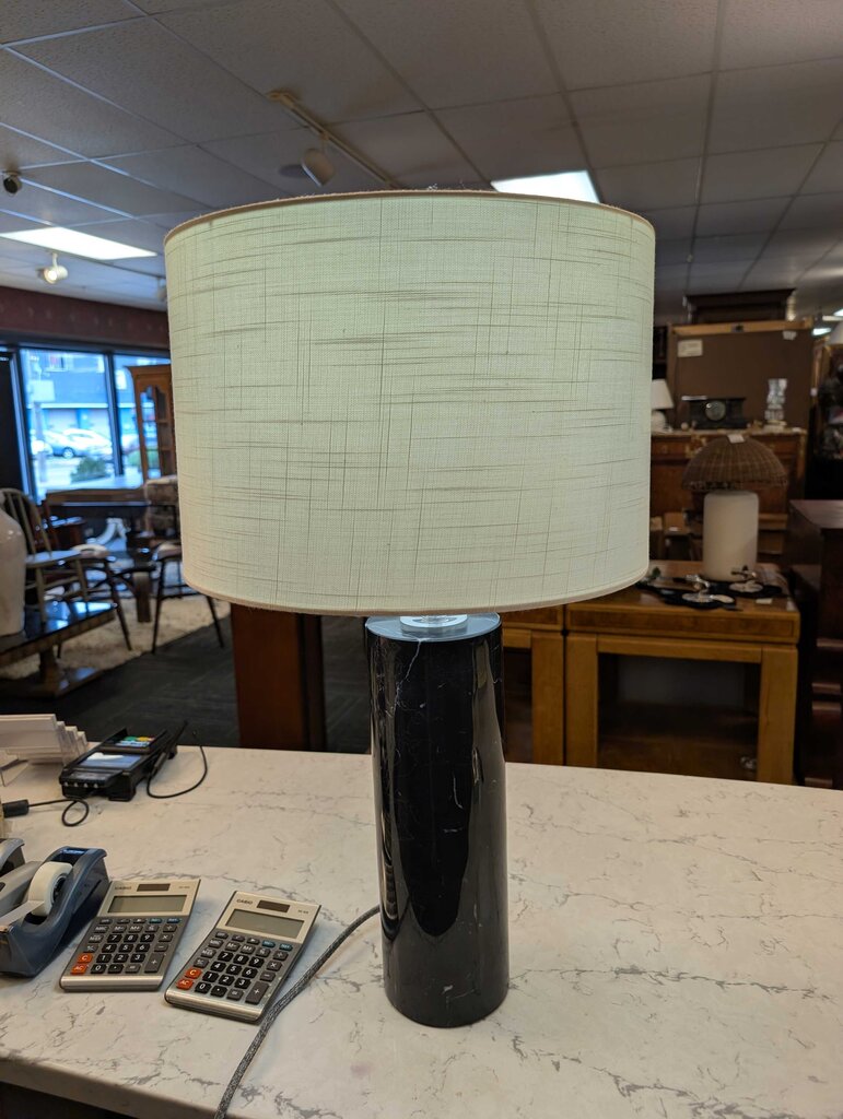 Black Marble Modern Lamp