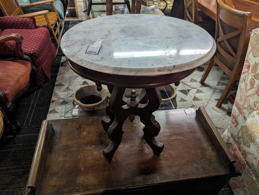 Marble Top Side Table