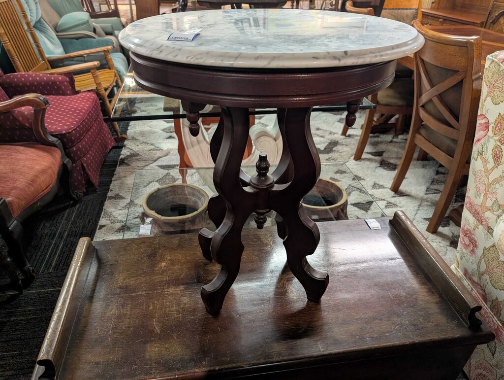 Marble Top Side Table
