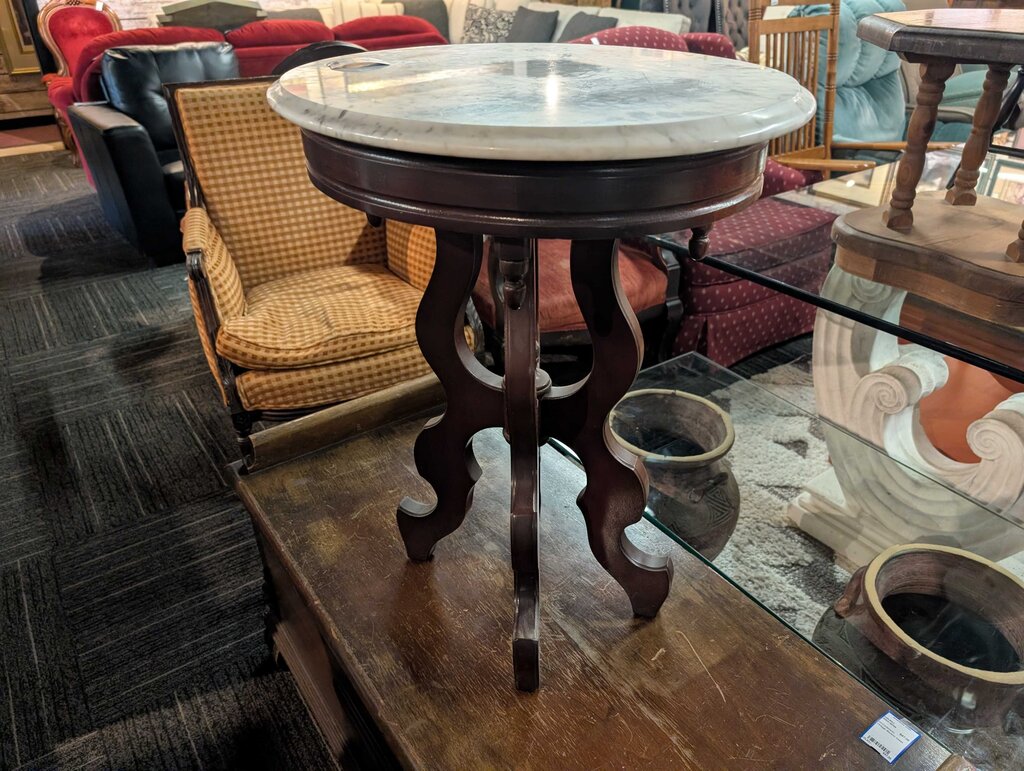 Marble Top Side Table