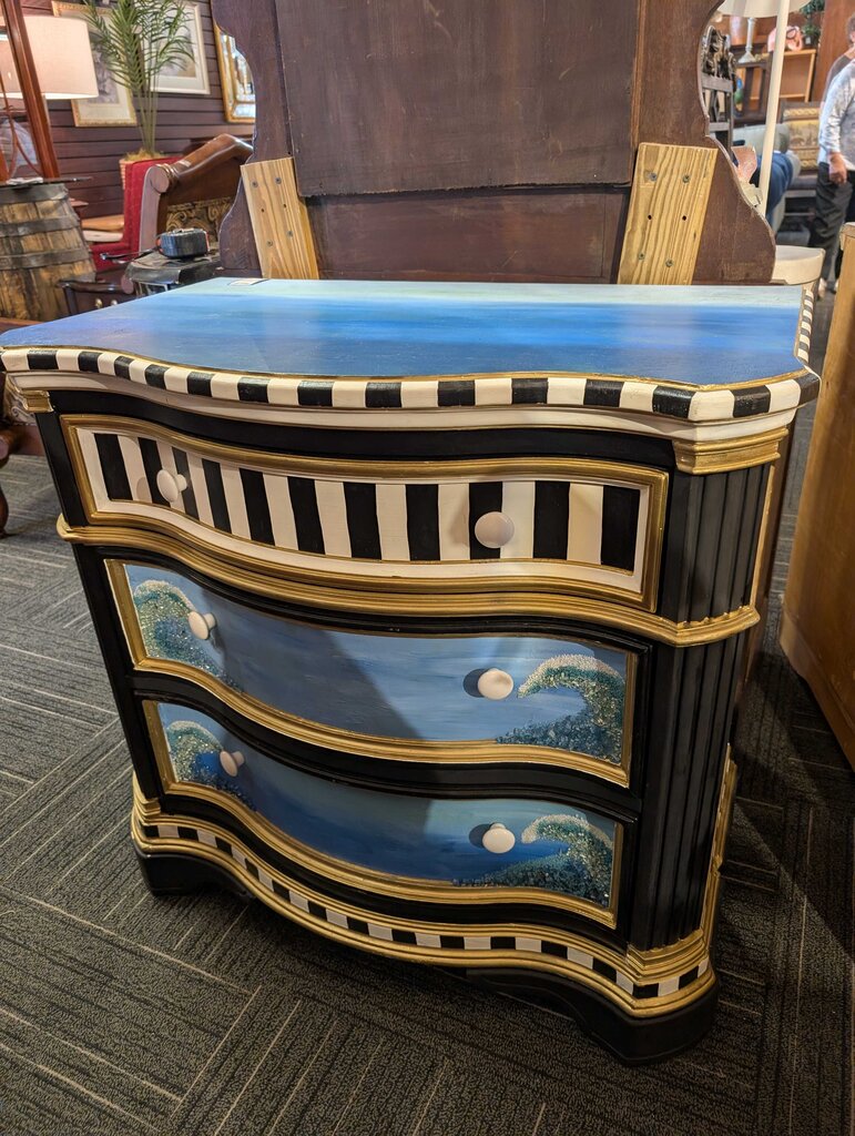Paint Decorated Cabinet
