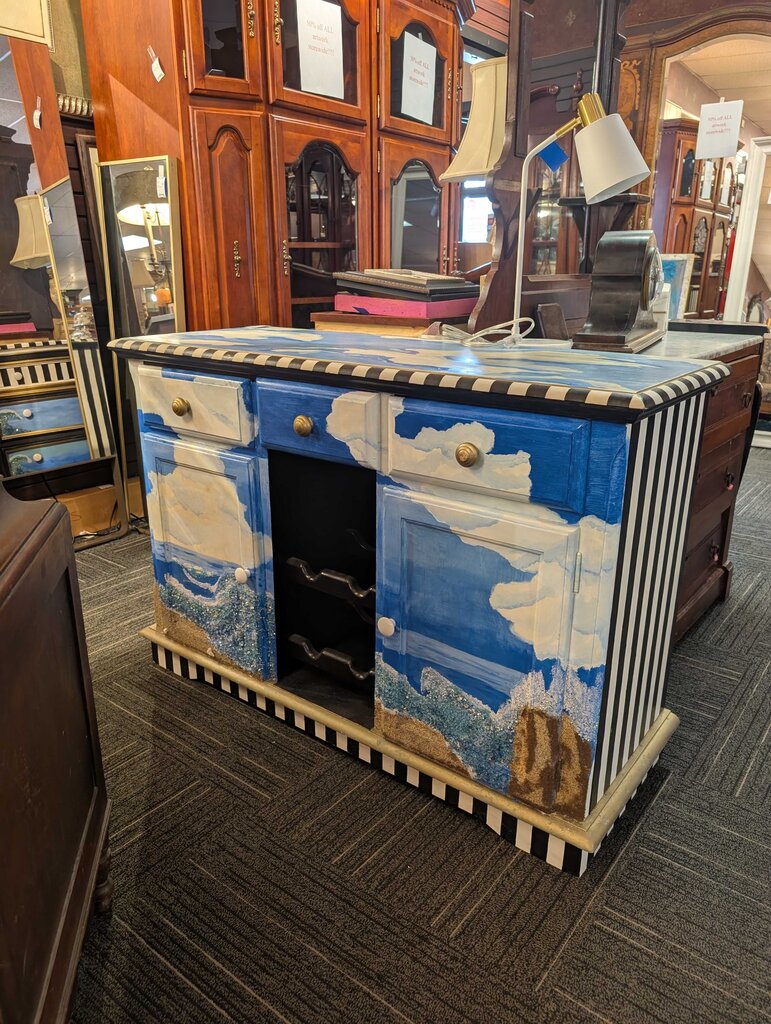 Paint Decorated Chest