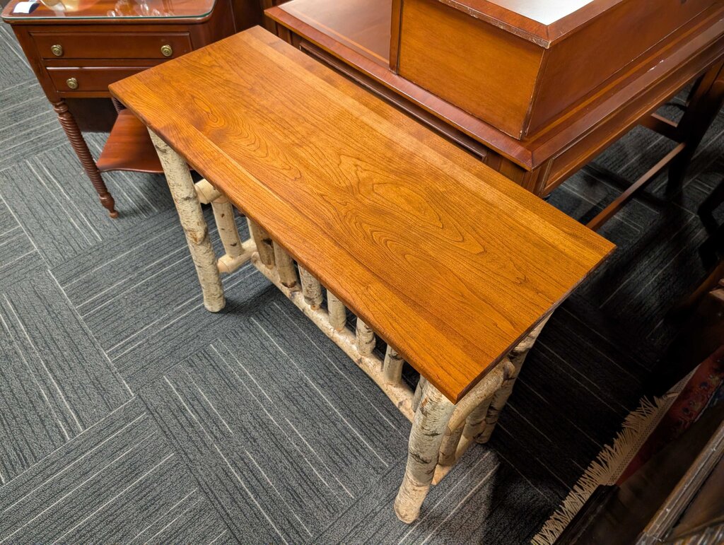 Adirondack Style Console