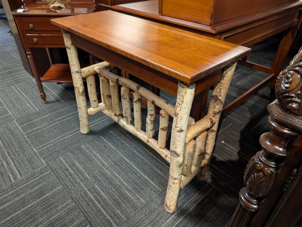 Adirondack Style Console