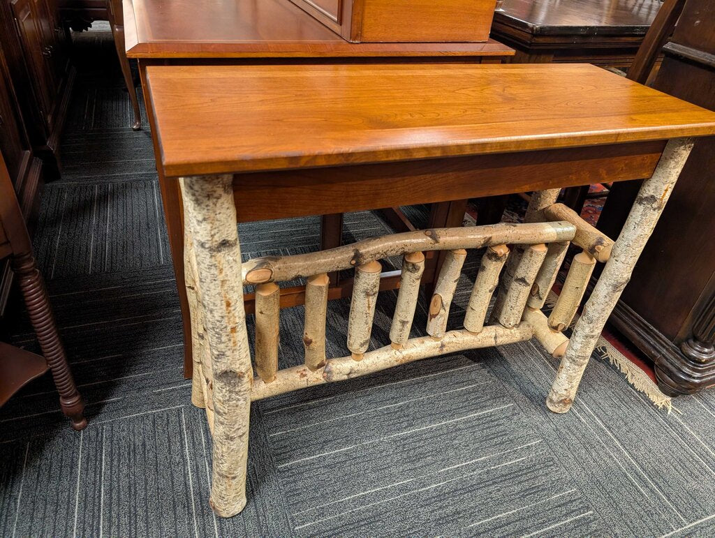 Adirondack Style Console