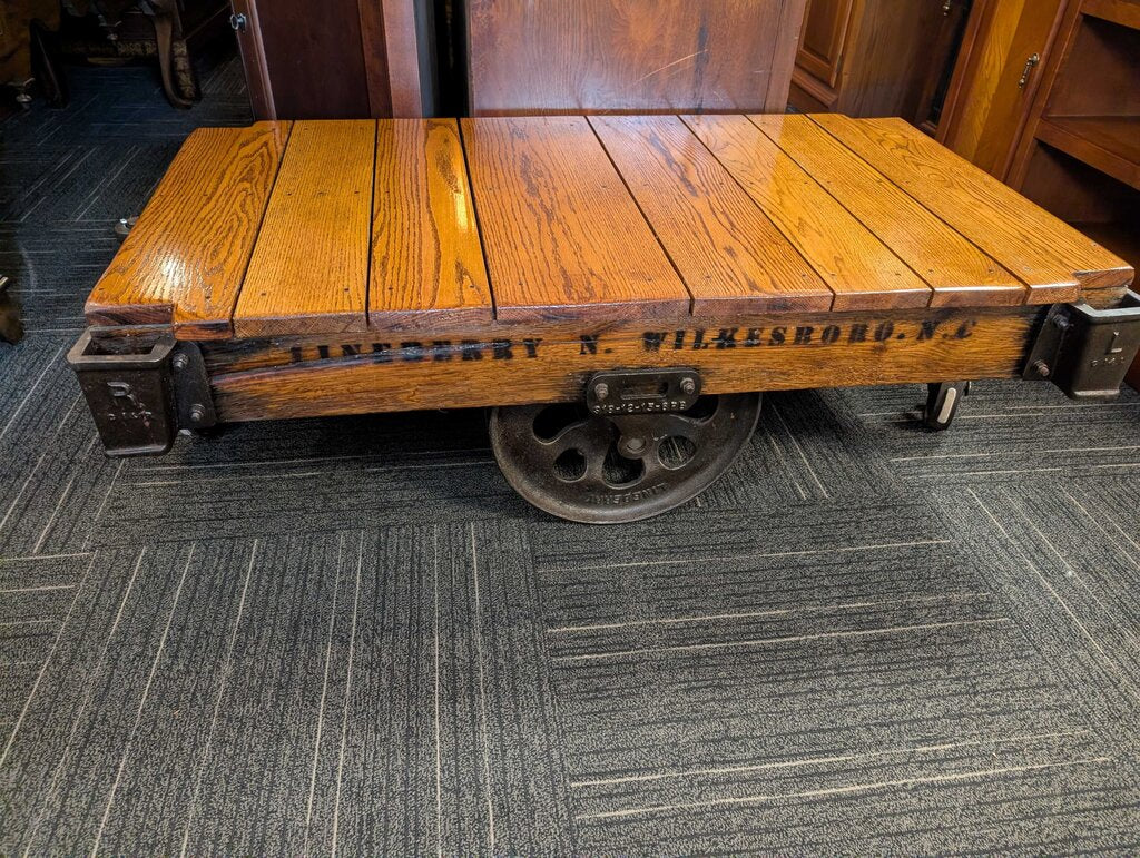Antique Restored Industrial Coffee Table
