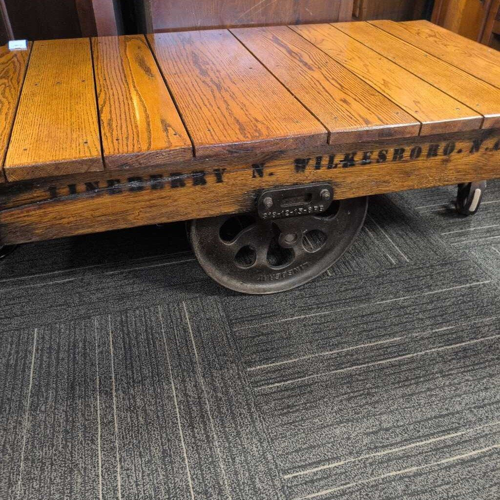 Antique Restored Industrial Coffee Table