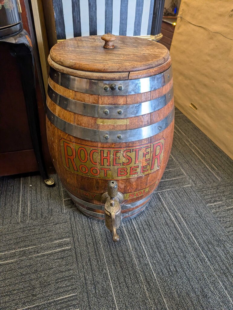 Antique Rochester Root Beer Barrell
