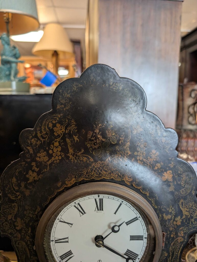 Antique Cast Iron Clock