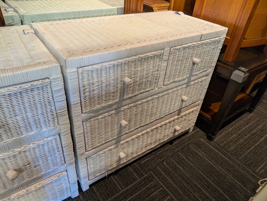 Wicker Dresser