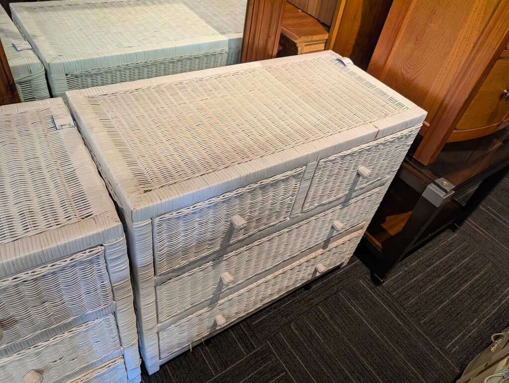 Wicker Dresser