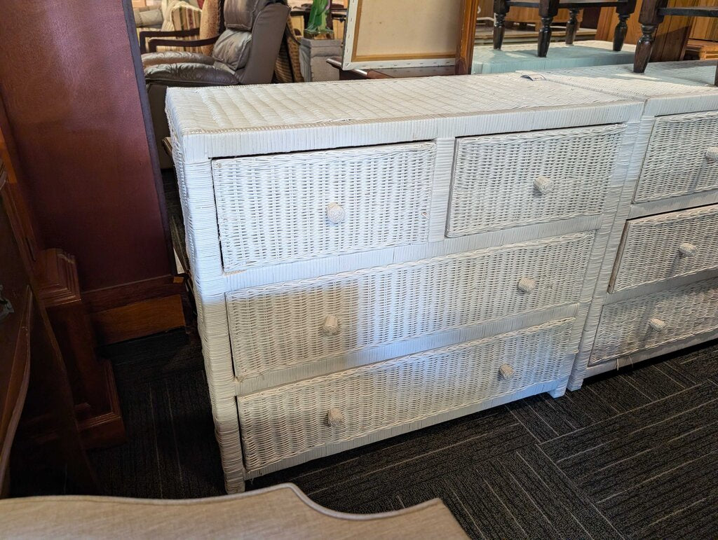 Wicker Dresser