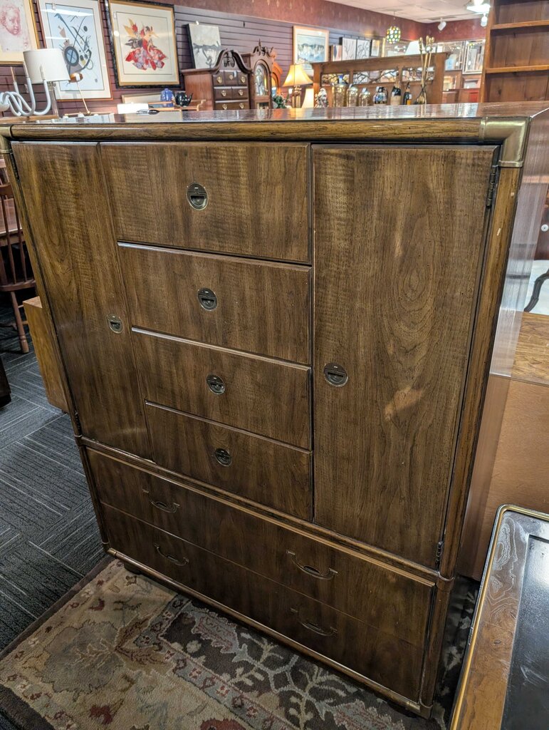 Large Campaign Chest by Drexel
