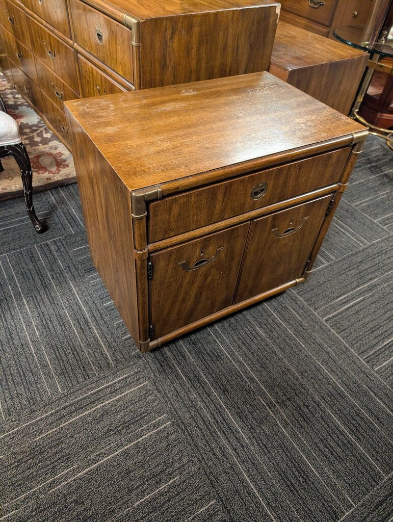 Campaign Style Nightstand By Drexel