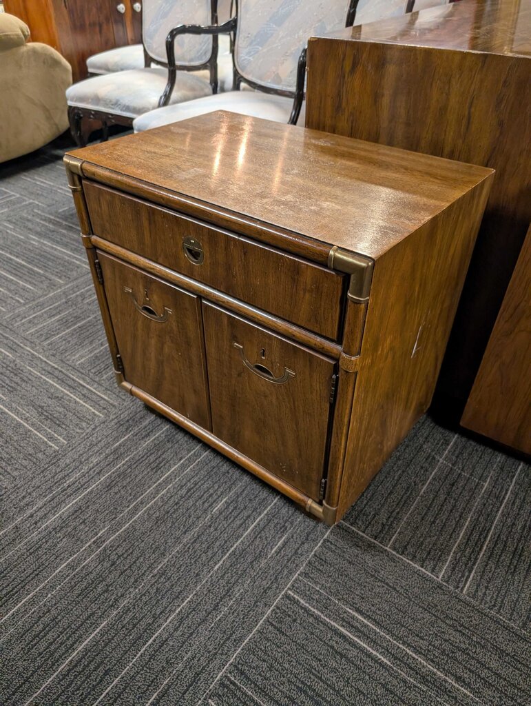 Campaign Style Nightstand By Drexel