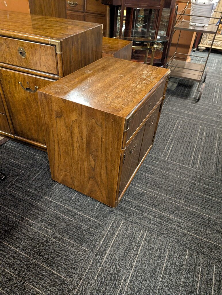 Campaign Style Nightstand By Drexel