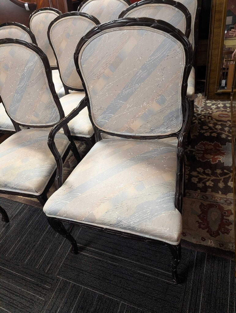 Eight Formal Chairs By Century