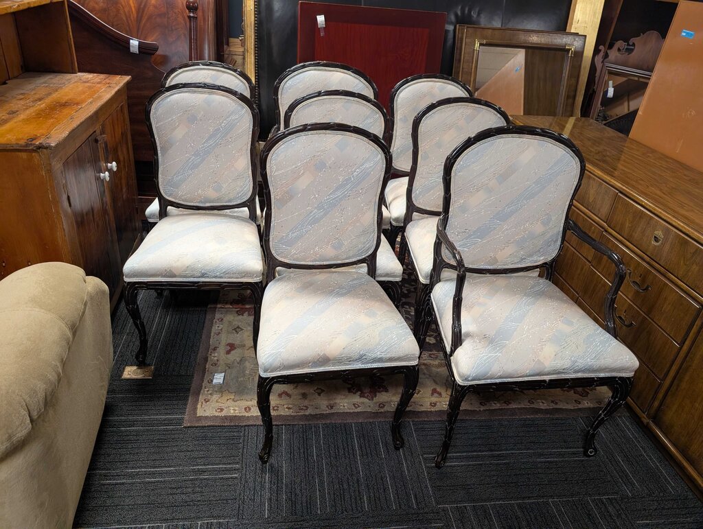 Eight Formal Chairs By Century