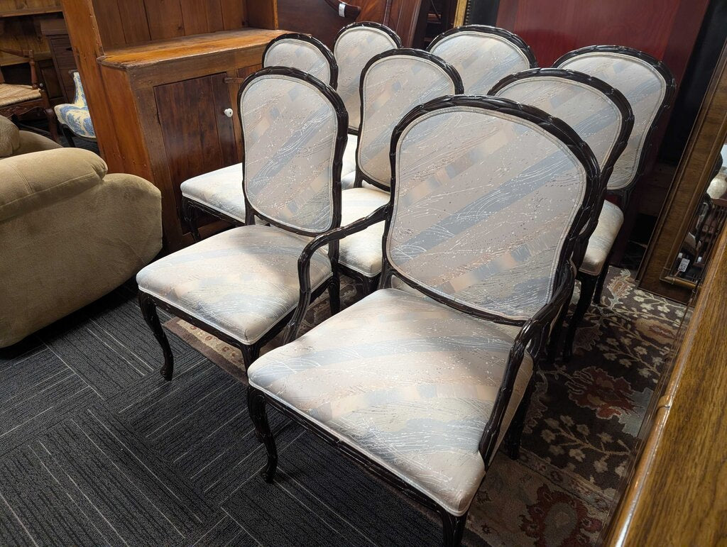 Eight Formal Chairs By Century