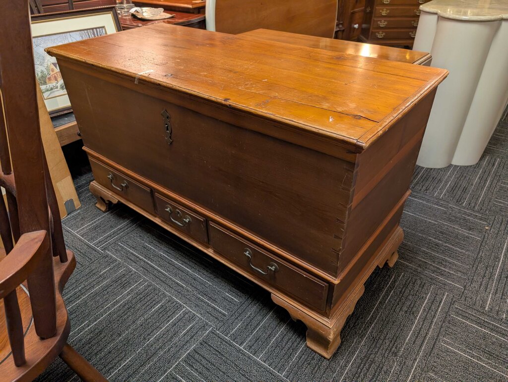 Large Antique Blanket Chest