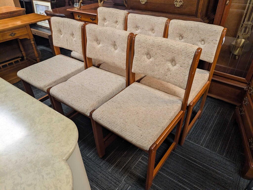 Six Danish Style Chairs