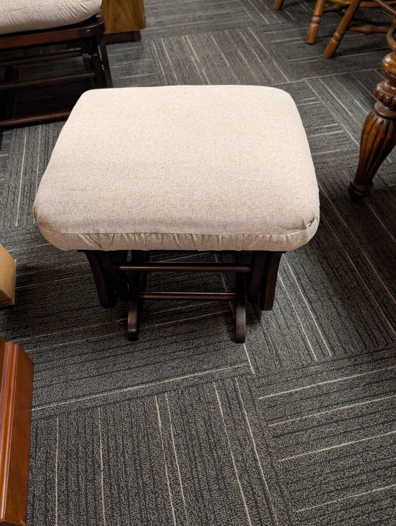 Glider Rocker With Ottoman