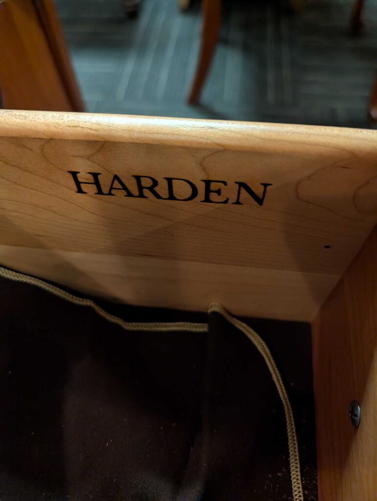 Solid Cherry Harden China Cabinet
