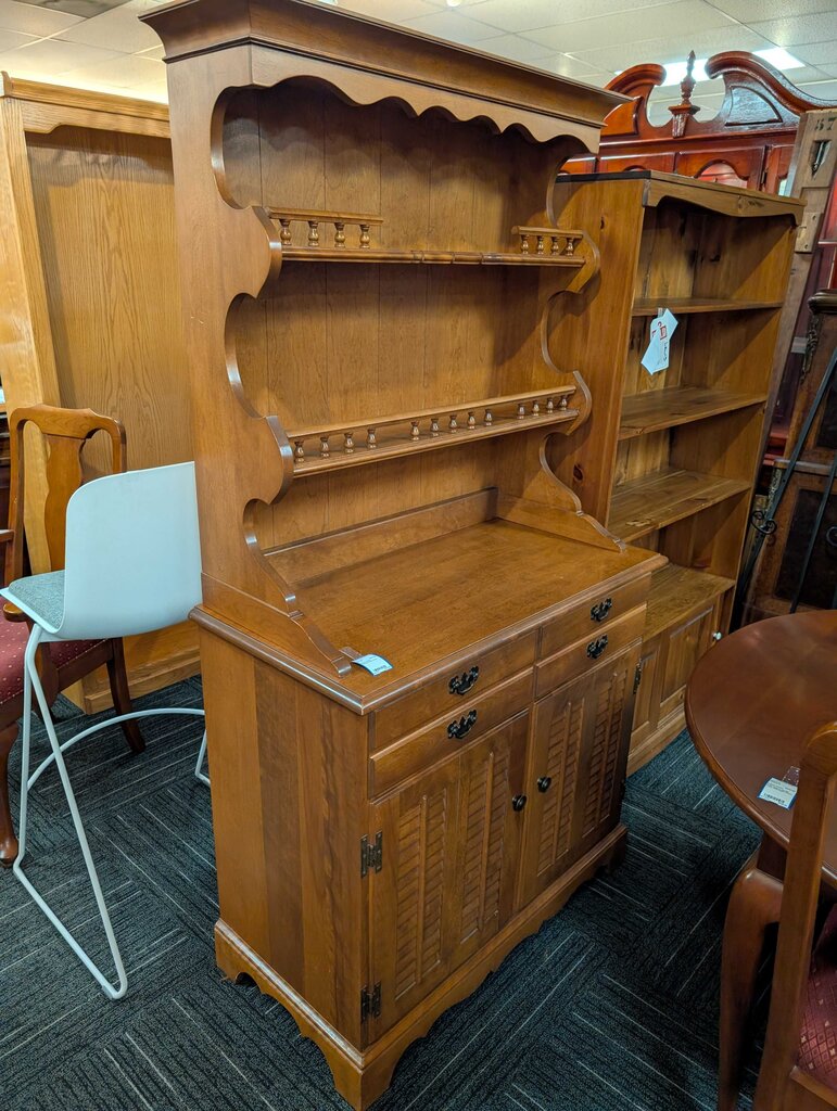 Vintage Maple Hutch