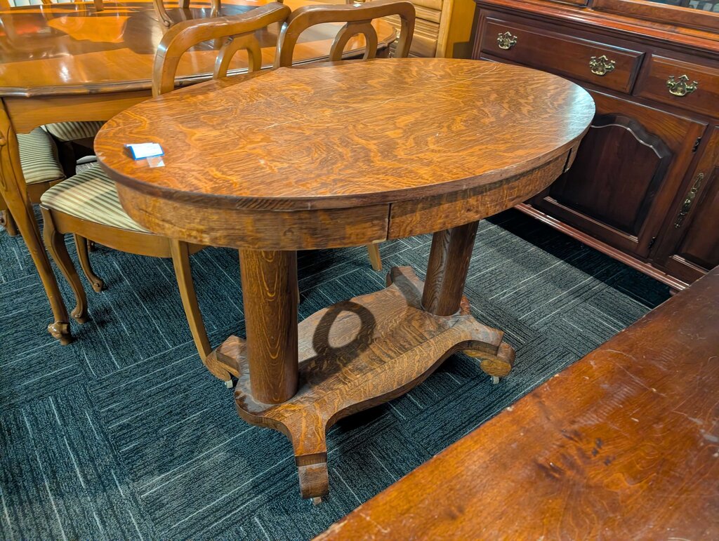 Antique Library Table