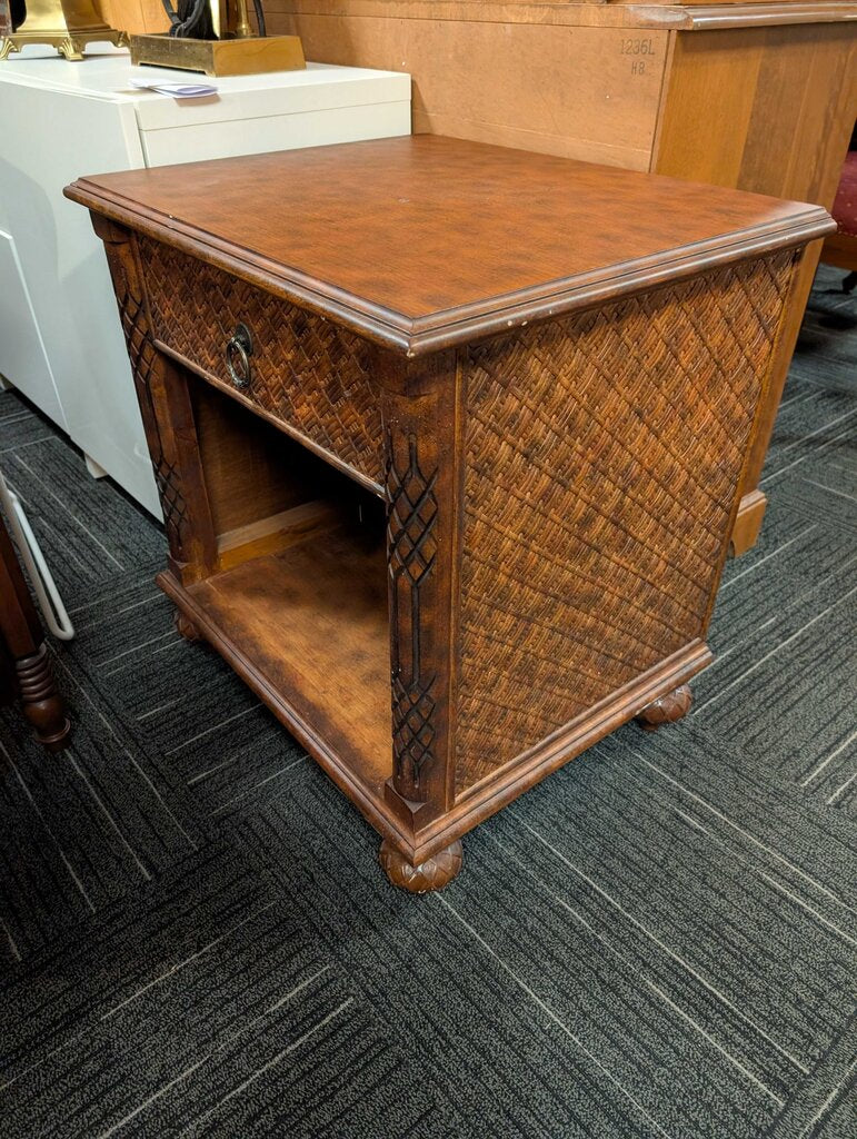 Modern One Drawer Side Table