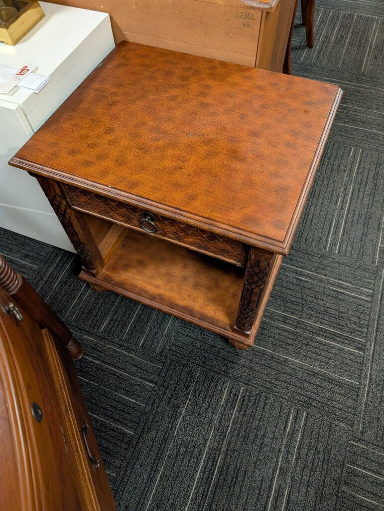 Modern One Drawer Side Table