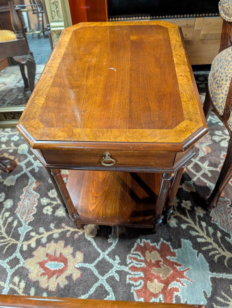 Vintage One Drawer Side Table