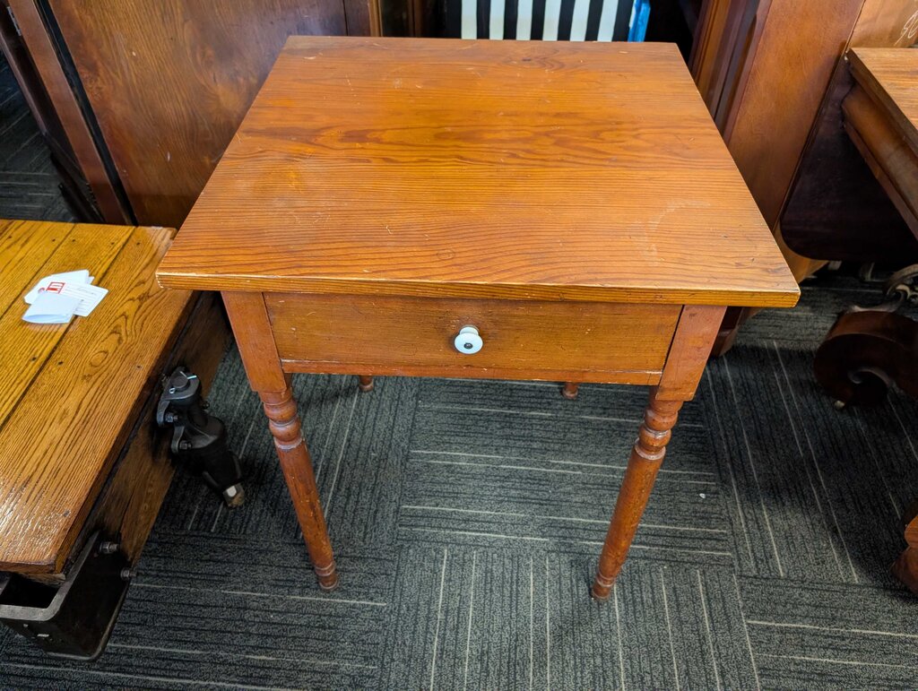 Antique One Drawer Stand