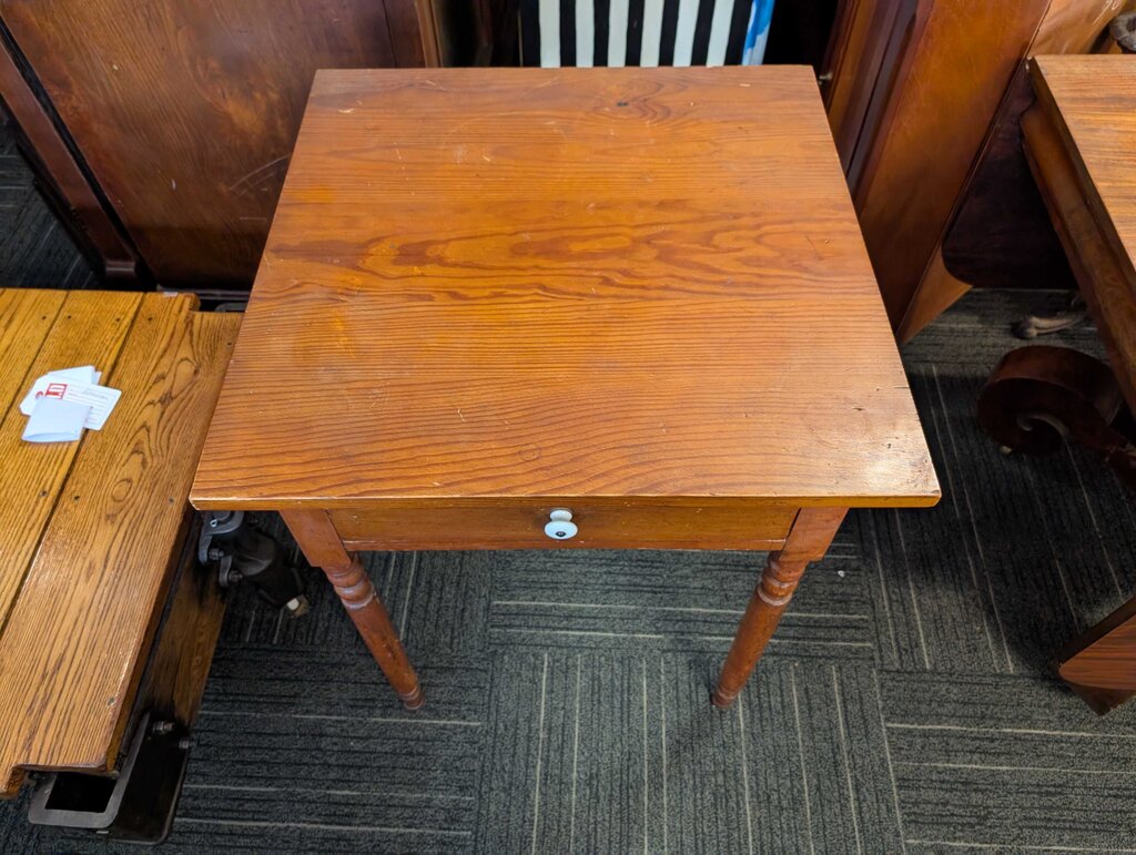 Antique One Drawer Stand