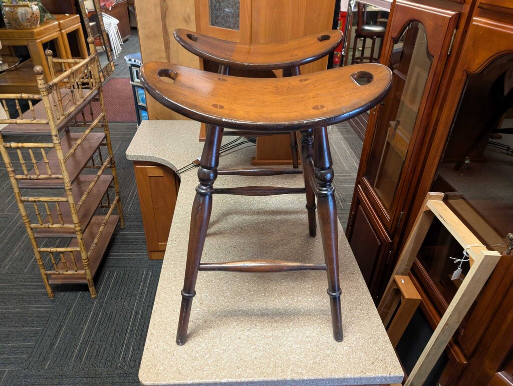 Pair Of Quality Saddle Stools