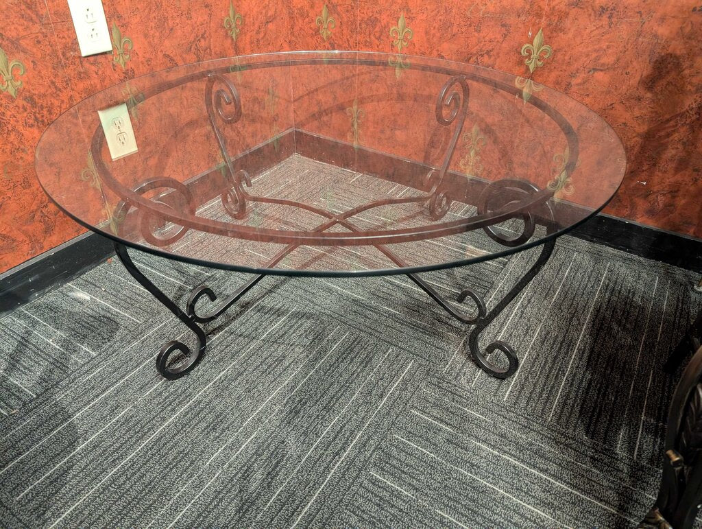 Glass Top Coffee Table