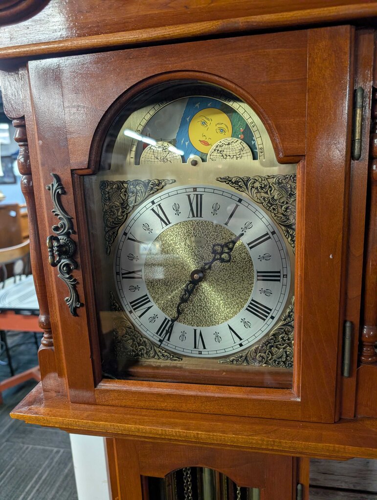 Emperor Cherry Case Clock