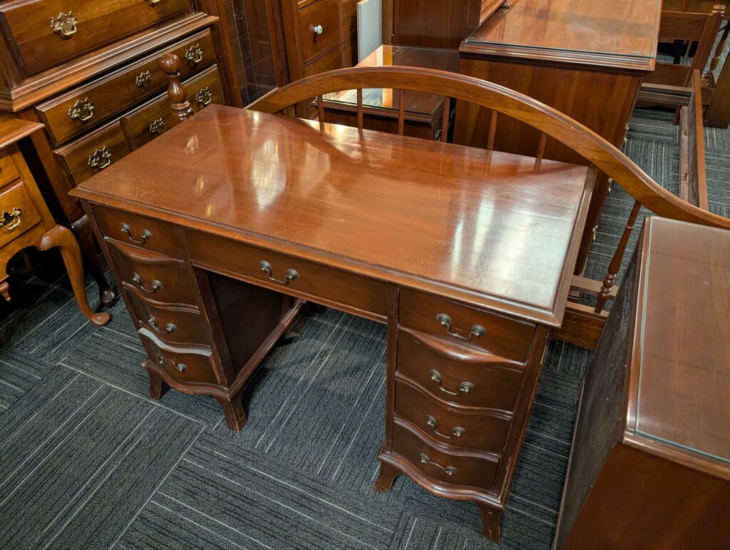 Vintage Mahogany Desk