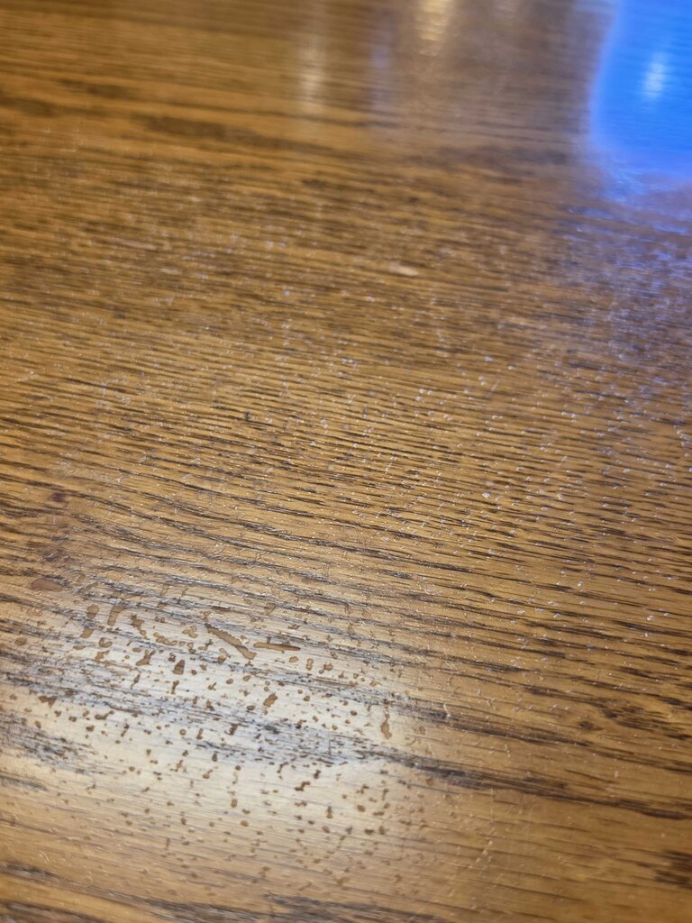 Oak Table With Six Chairs