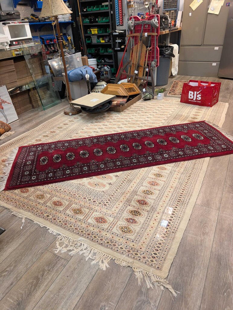 Hand Knotted Bokhara Wool Runner