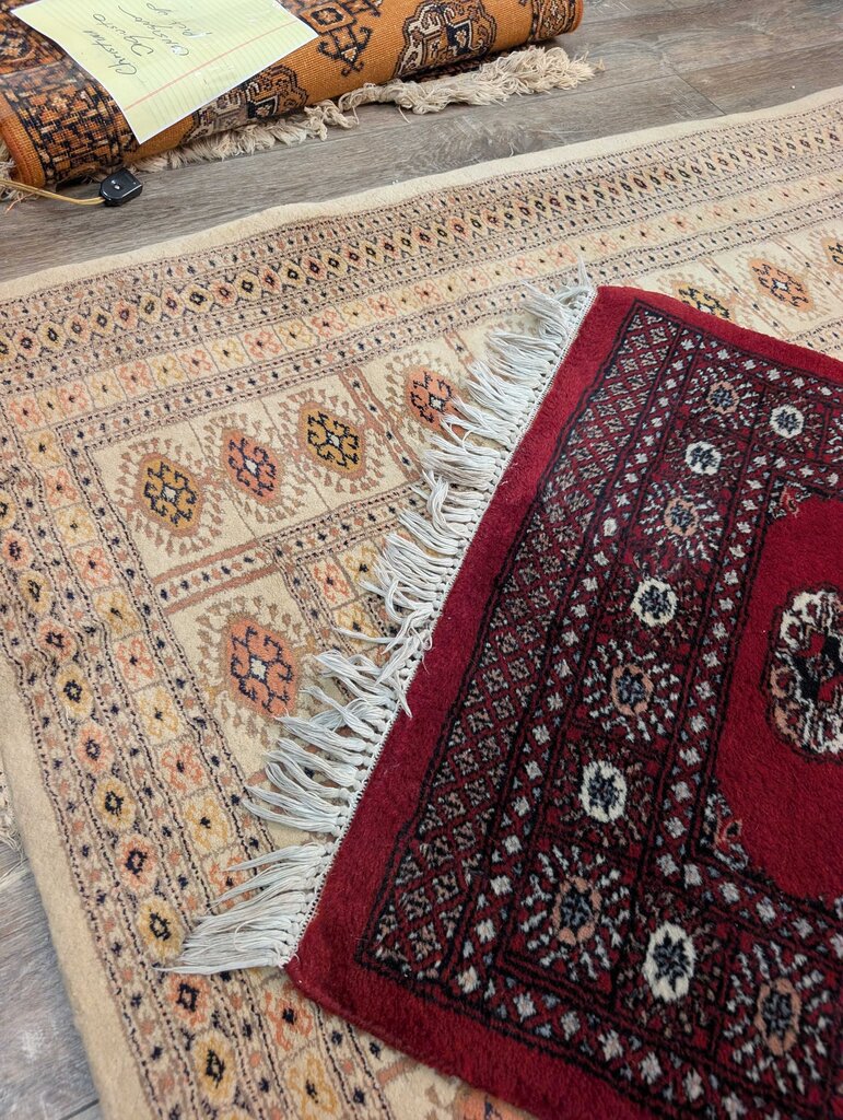 Hand Knotted Bokhara Wool Runner