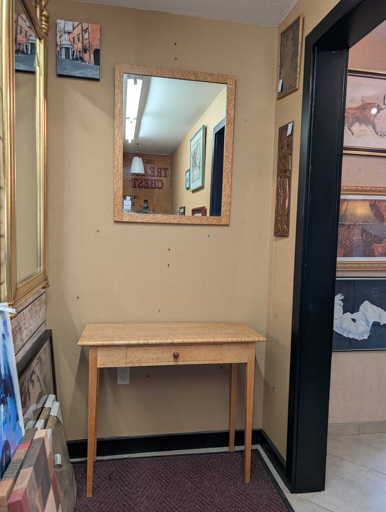 Bench Made Birdseye Maple Entry Stand