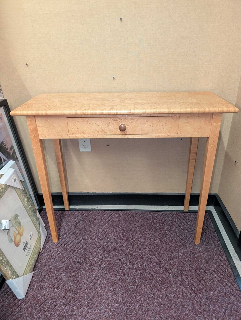 Bench Made Birdseye Maple Entry Stand