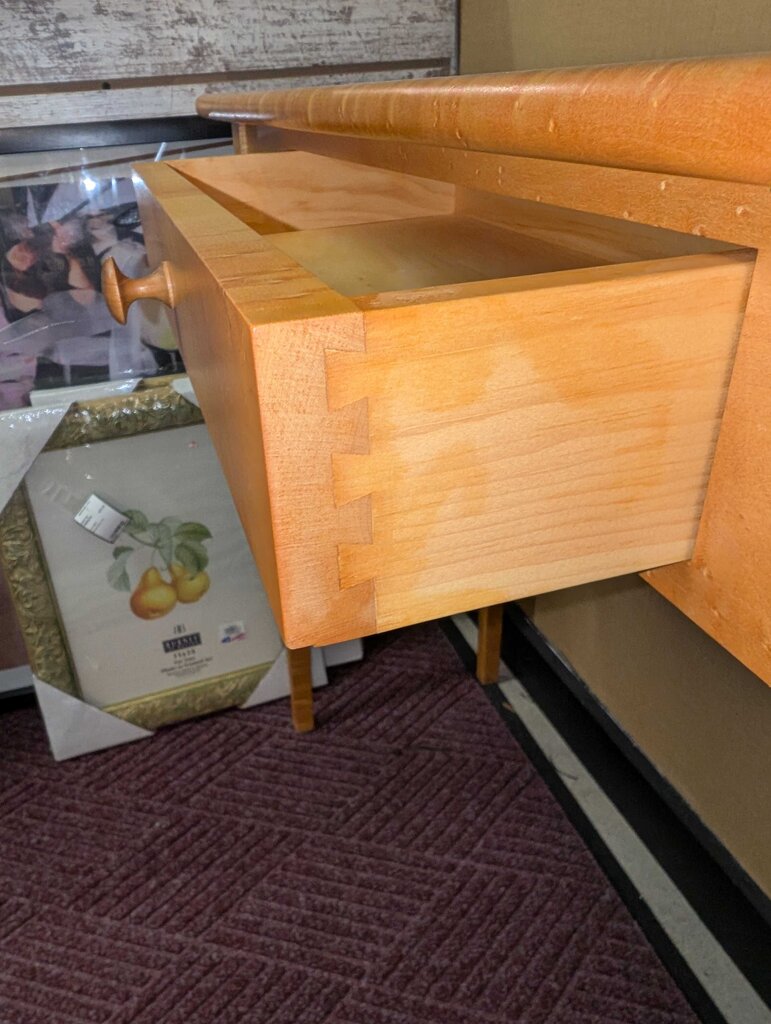 Bench Made Birdseye Maple Entry Stand
