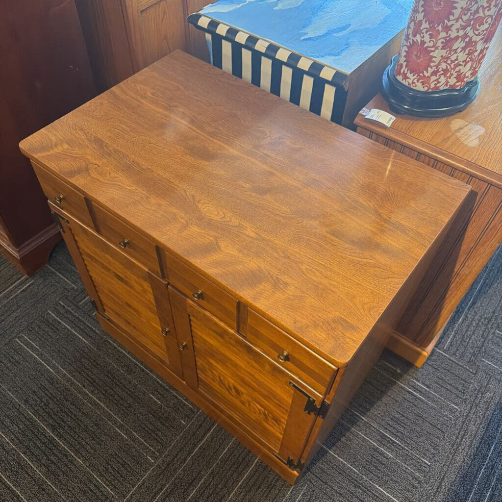 Ethan Allen One Drawer Cabinet by Ethan Allen