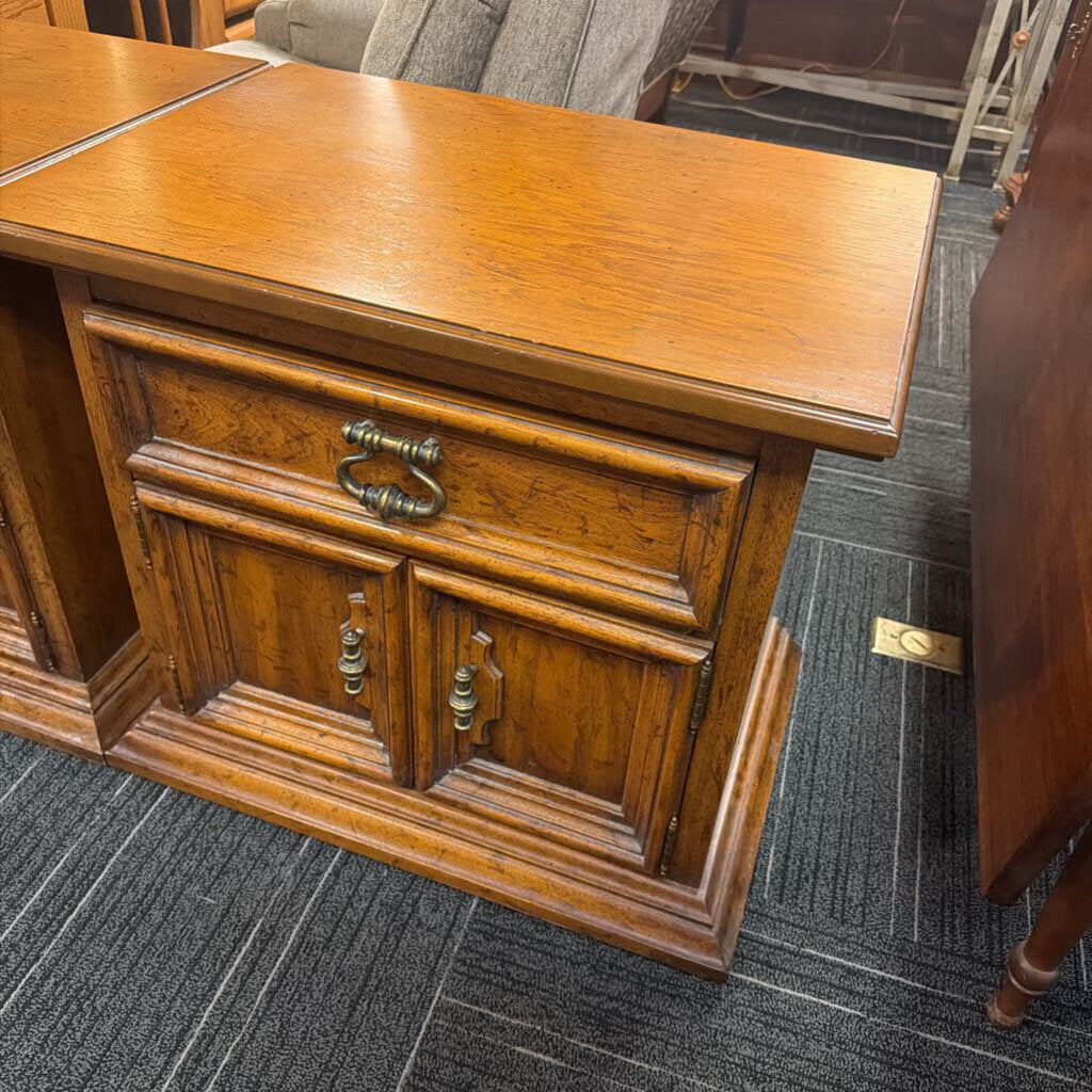 Vintage Pair of Mediterranean Nightstands