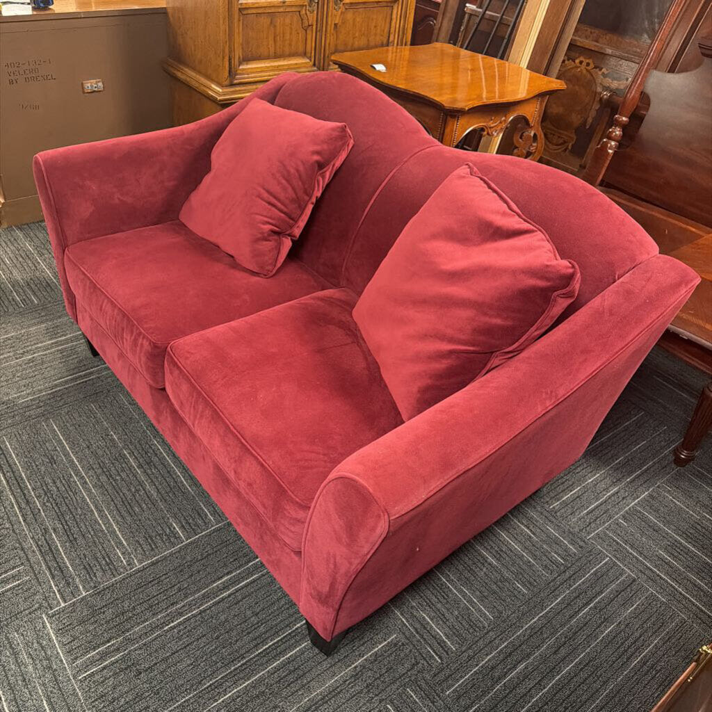 Contemporary Upholstered Loveseat