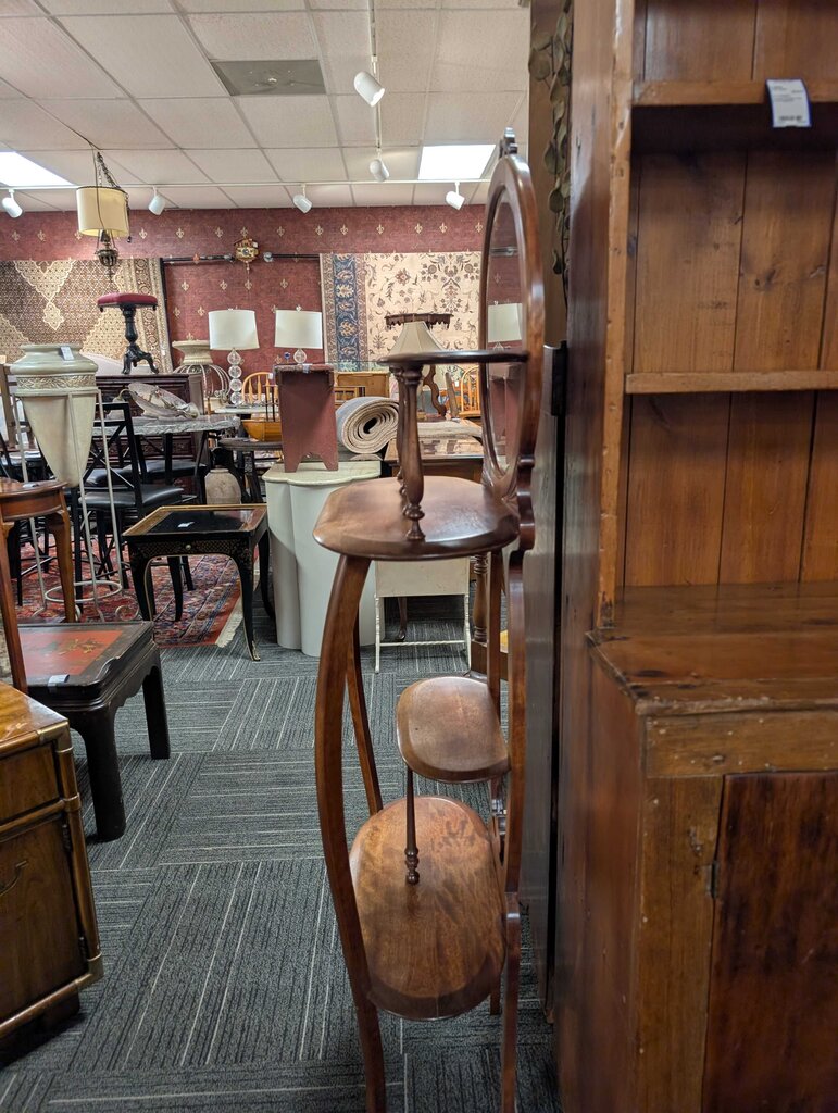 Victorian Walnut Etagere Circa 1890